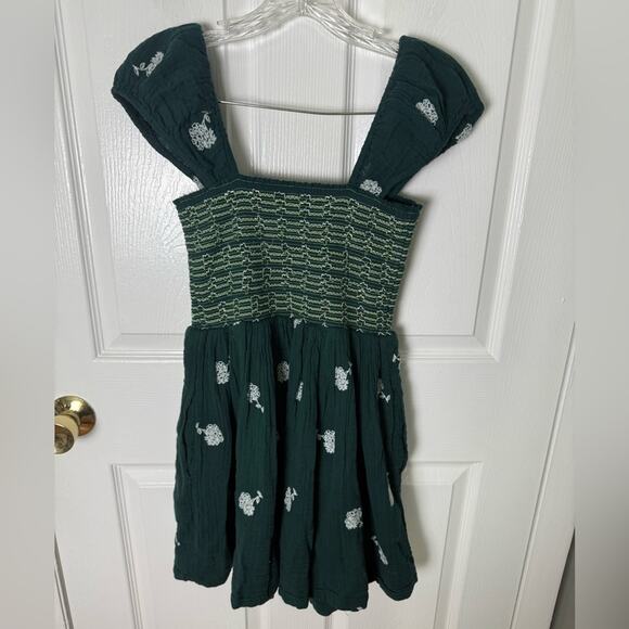 Free People Tory Embroidered Mini Dress XS - Picture 4 of 7